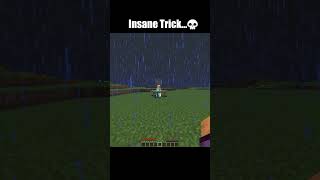 Minecraft Charged Creeper Trick Meme 😨 #minecraft #shorts