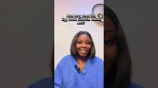 How long does the egg white cervical mucus last?