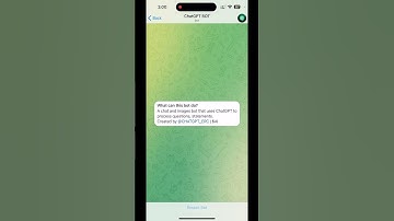 How to Use ChatGPT on Telegram | #OpenAI #AI #ChatGPT