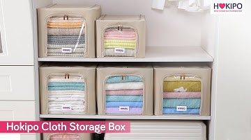 Hokipo Cloth Storage Box