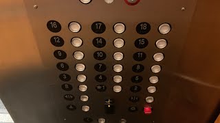 ?? Traction Elevators With CA Code Buttons On The Upper East Side In NYC