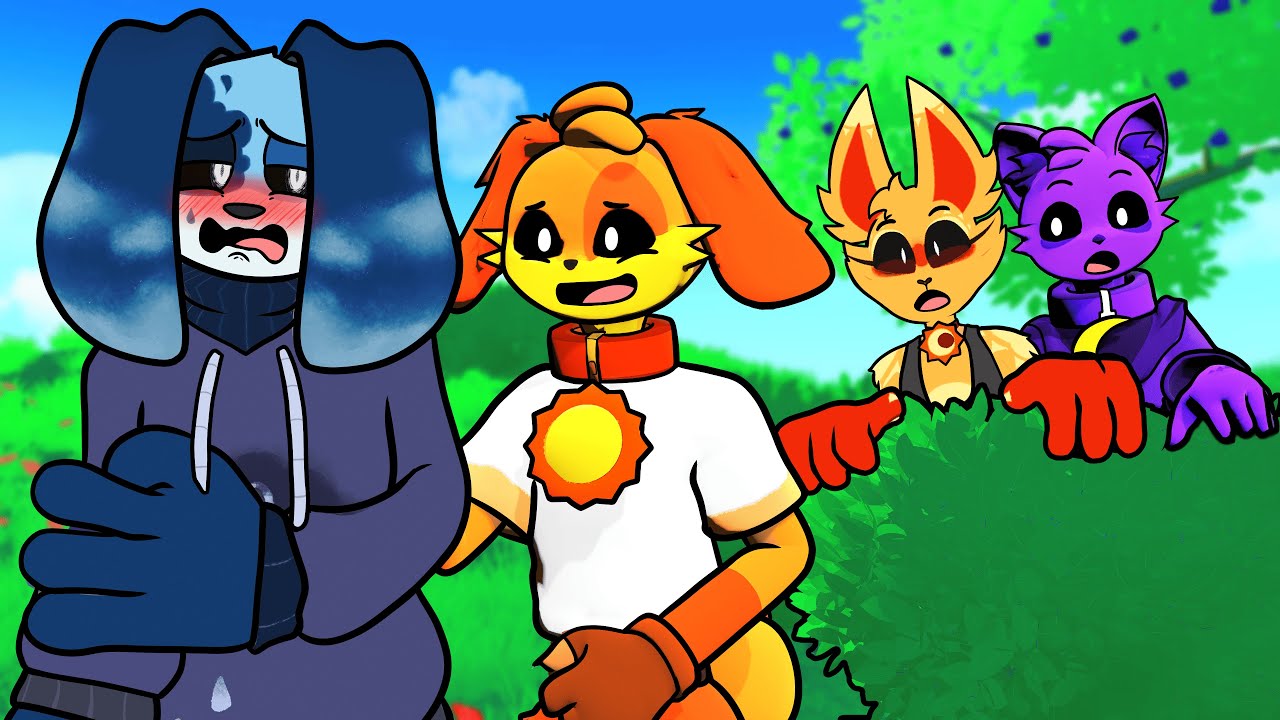 Catfeine e Dogpressed foram em um ENCONTRO com CatNap e DogDay