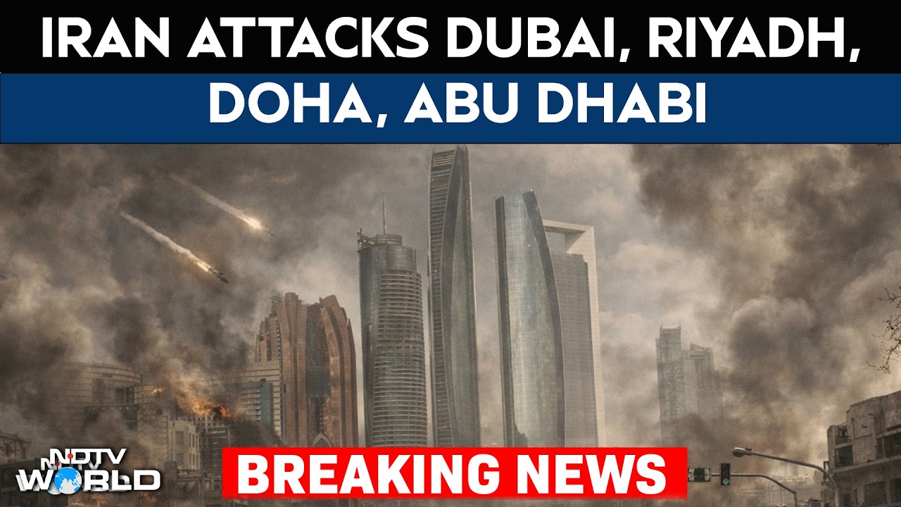 Iran Attack On Dubai | Iran Launches Missiles After Israel-US Attack, Explosions In UAE, Qatar