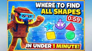 Find ALL Shapes in Under 1 Minute! (NO yapping & Save Punch 🐒| Catch and Tame (Giveaway) Wealth