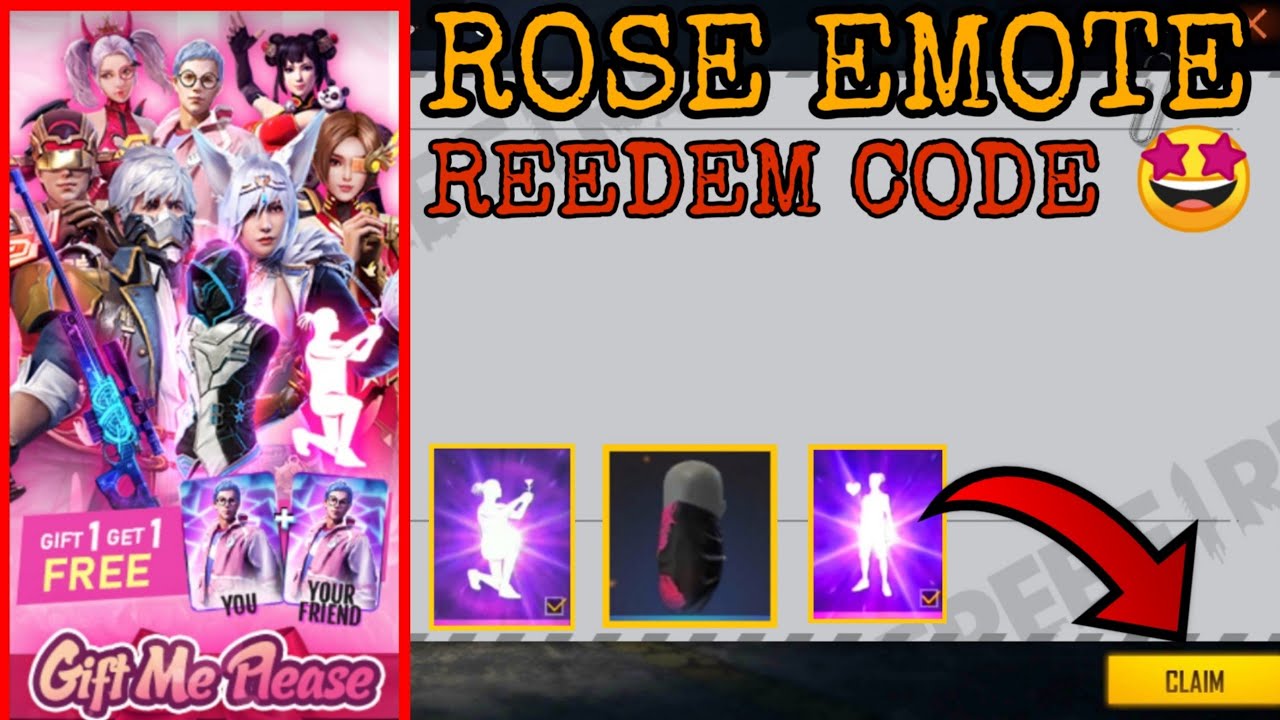 free fire new event tonight update of free fire flowers of love