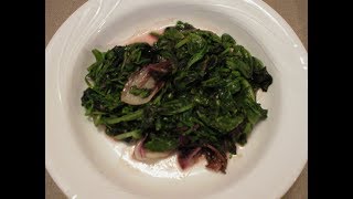 Fast Sauteed Spring Mix
