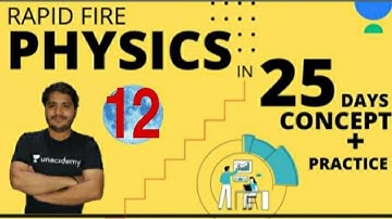 RAPID FIRE PHYSICS|| CLASS 12  || NDA 2021 || LEARN WITH SUMIT