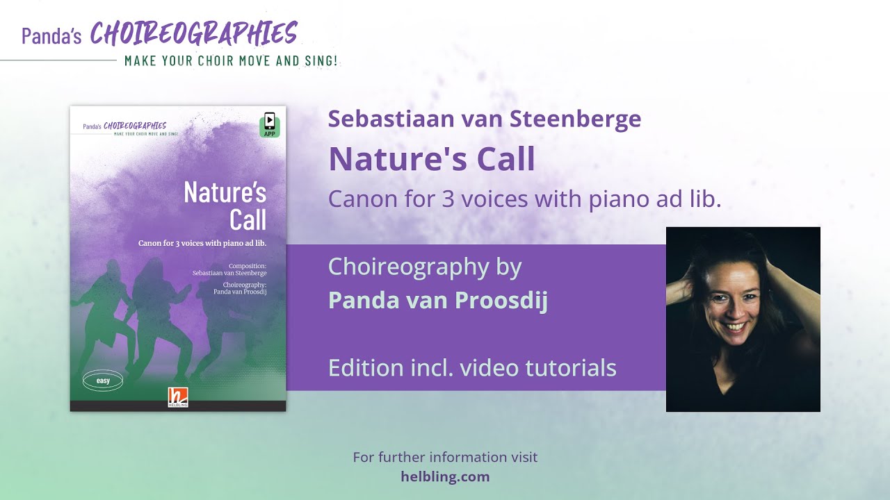 Sebastiaan van Steenberge - Nature's Call (CHOIREOGRAPHY by Panda van Proosdij)