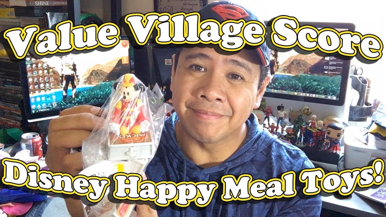Value Village Toys! Disney Happy Meal Toys! September 9 2018 YouTube