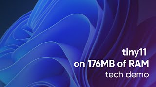 Pushing Limits Windows 11 Running On 176Mb Of Ram