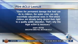 ACLU of Michigan plans to file class-action lawsuit over Flint water crisis