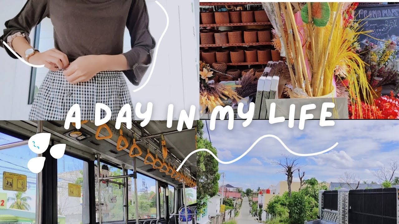 A day in my life, slow living and mindfulness | Silent Vlog | Indonesia (SUB)
