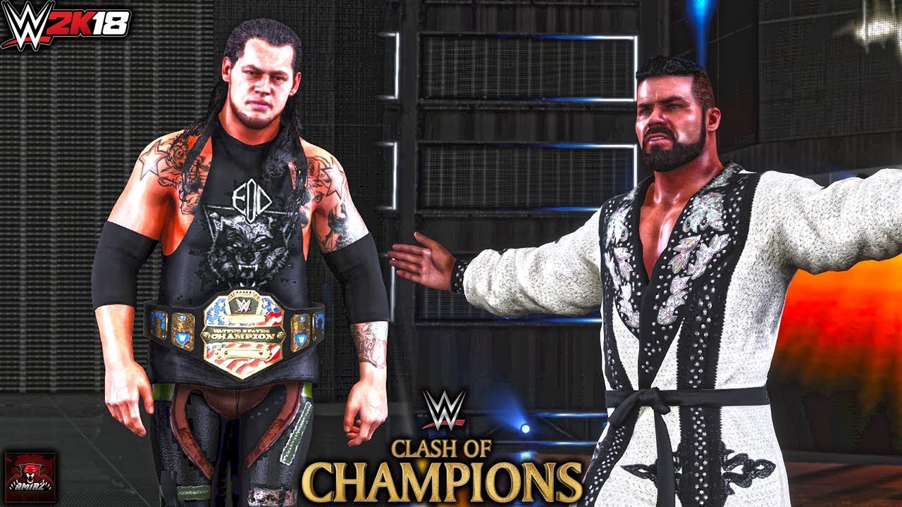 Bobby Roode 2k18 WWE 2K18 Clash of Champions 2017 - Bobby Roode vs Baron Corbin | Match ...
