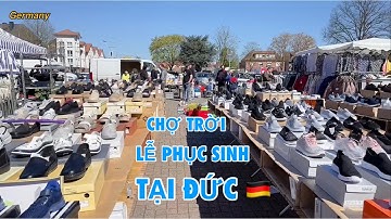 Hôm Nay Gia Đình Tung Tăng Đi Dạo Chợ Trời Ở Đức Vào Ngày Lễ Phục Sinh | NƯỚC ĐỨC | Xuân Mận Family