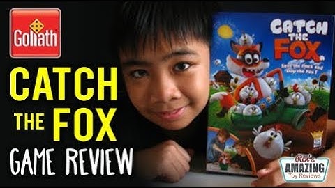 Goliath Games Catch the Fox Unboxing + Game Review