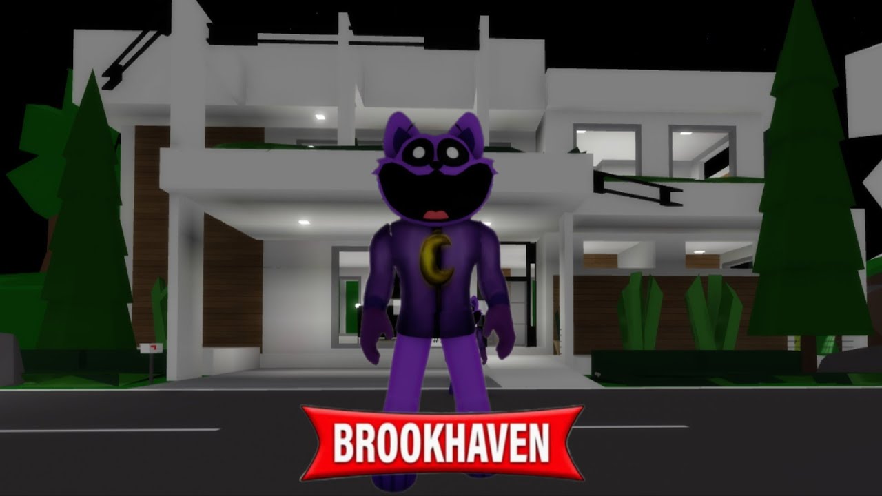 Я стал КэтНапом (CatNap) в Brookhaven - YouTube