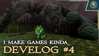 I Make Games Kinda | RTLH DEVLOG #4 | ENEMIES AND COMBAT