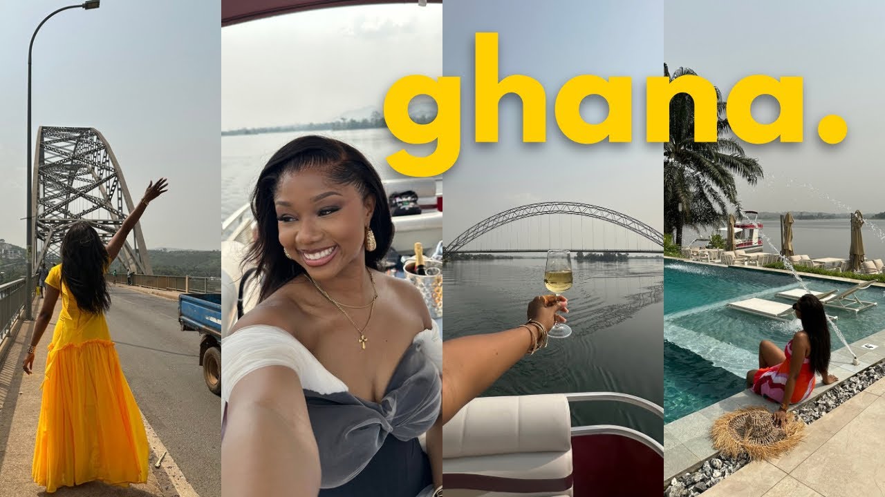 TRAVEL VLOG 🇬🇭 - 72hrs in Ghana (Accra - Akosombo)