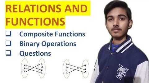 Class 12 | CBSE | PSEB | RELATIONS AND FUNCTIONS | MATHEMATICS |  #PCM_World #Class12 #Maths