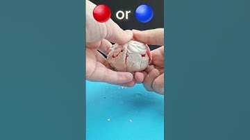 Will you guess the color. ASMR satisfying cracking sound #guess #challenge #colorgame