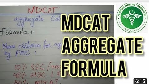 How To Calculate Merit percentage For ETEA KMU MDCAT | Aggregate Formula 2024