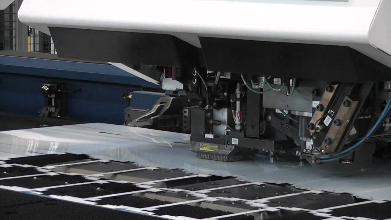 Laserstanzen Blechteile