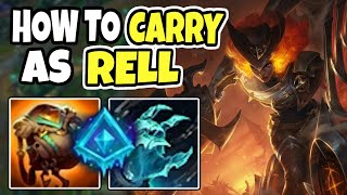 Challenger support shows you how to carry as RELL | RELL SUPPORT | 14.6 LEAGUE OF LEGENDS