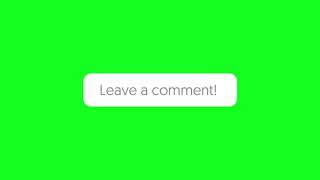 Green screen comment