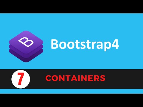 Bootstrap 4.5 Crash Course | Containers