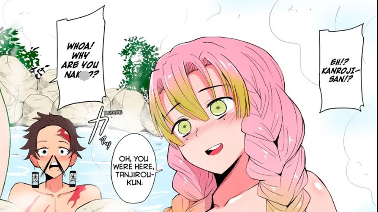 Mitsuri Wants To Teach Tanjiro Her Secret Technique In The Bathroom - Demon  Slayer Comic Dub - YouTube
