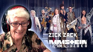 Rammstein - Zick Zack РЕАКЦИЯ БАБУШКИ ХЕЙТЕР | REACTION GRANDMA