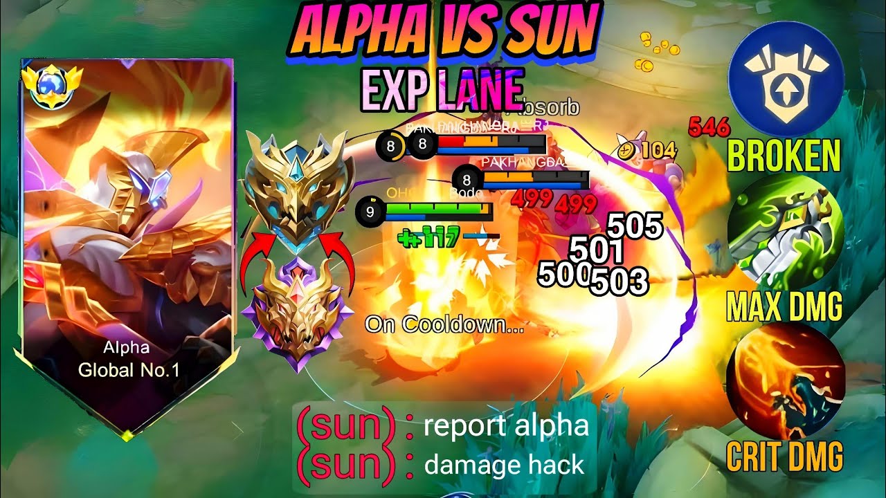 COUNTER META HEROES USING THIS NEW BUILD ON ALPHA! ALPHA BEST BUILD AND ...