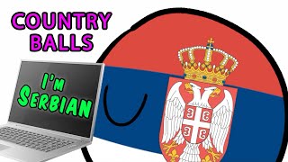 I'M SERBIAN song | Countryballs version ~ Rucka Rucka Ali