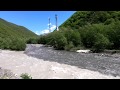 Black And White Aragvi Rivers That Do Not Mix In Georgia Black And White Aragvi Rivers That Do Not Mix In Georgia