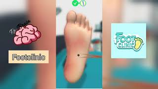 Foot Clinic - ASMR Feet Care all Level Gameplay Walkthrough screenshot 4