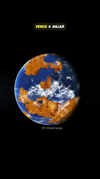 PERBEDAAN PLANET 4 MILIAR TAHUN DAN SEKARANG #fitrahsurya #facts