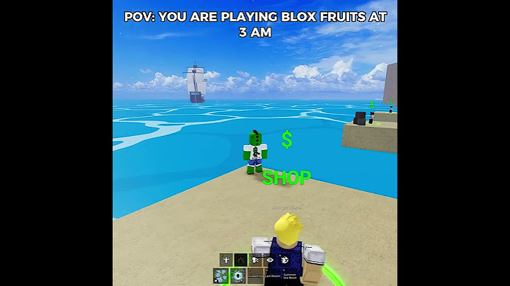You are playing blox fruits at 3am.. | Part 19 #roblox #bloxfruits