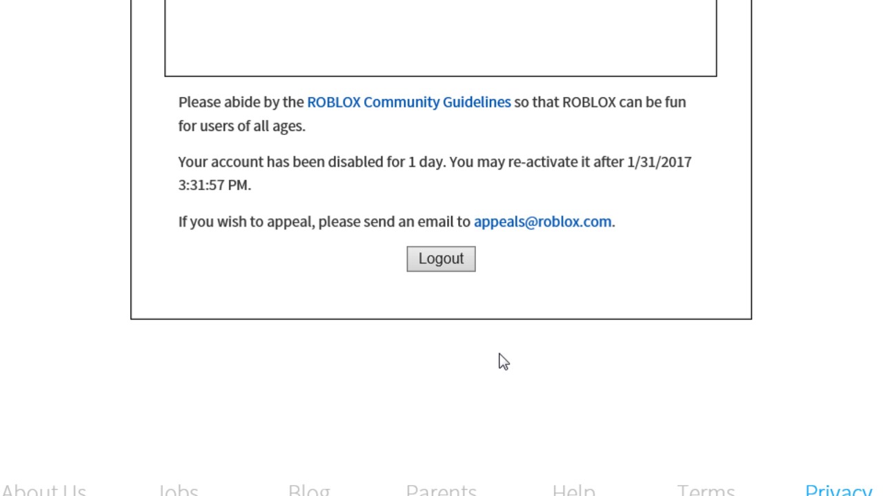 stupidest roblox ban ever youtube