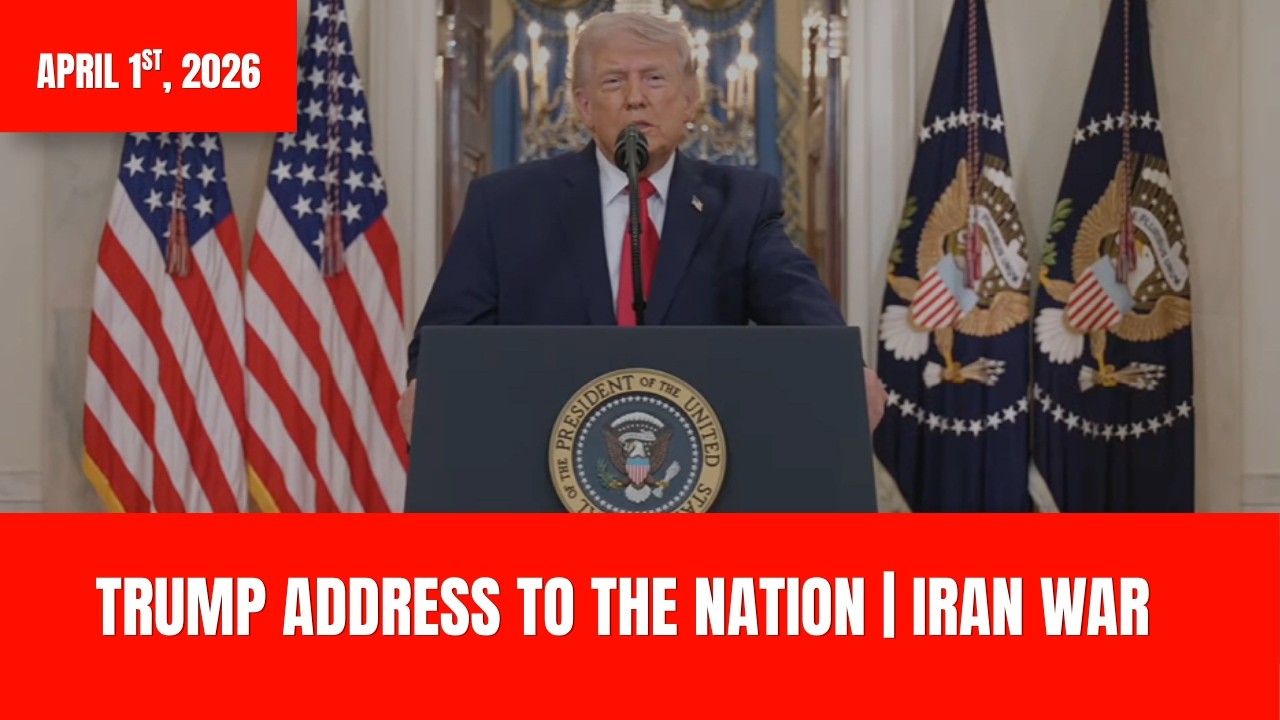 Trump Address to the Nation on Iran War - YouTube