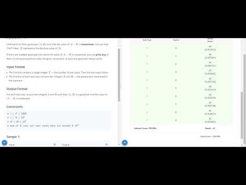 maximise difference codechef solution || codechef july long solution|| maximise differenve solution