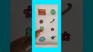same & different |#things #preschool #worksheet  #shorts