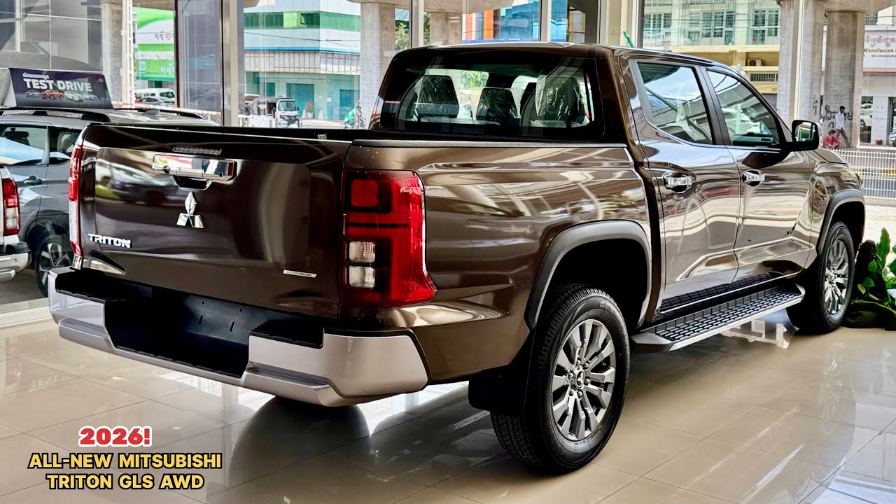 New 2026! All-New Mitsubishi Triton GLS AWD Extra-Plus: Luxury Comfort Interior, Exterior Walkaround