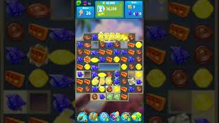 Gummy Drop Sweetheaert Island Level 16 - No Boosters