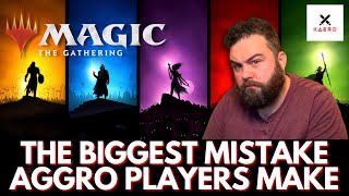 1 MISTAKE Aggro players make against Control Decks | Magic: the Gathering