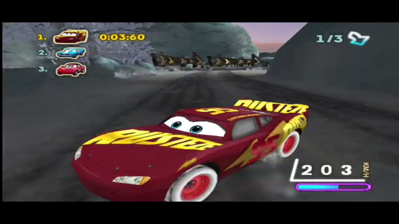 Paso de Talfin sobre Hielo🧊 (Cars La Copa Internacional de Mate Gameplay)