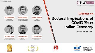 Webinar on 'Sectoral Implications of Covid-19 On Indian Economy'