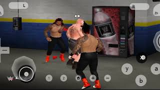 Brock Lesnar vs bloodline  - WWE 2K23 Android game