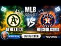 Athletics vs. Astros MLB Betting Odds & Picks, 6/5/26 | Night Moves Show