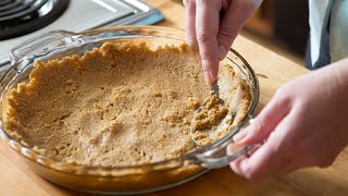 Easy 5Min Graham Cracker Crust