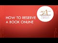 How to reserve a bk